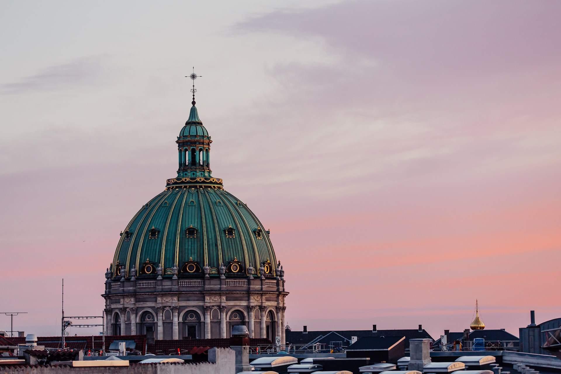 skyline of Copenhagen